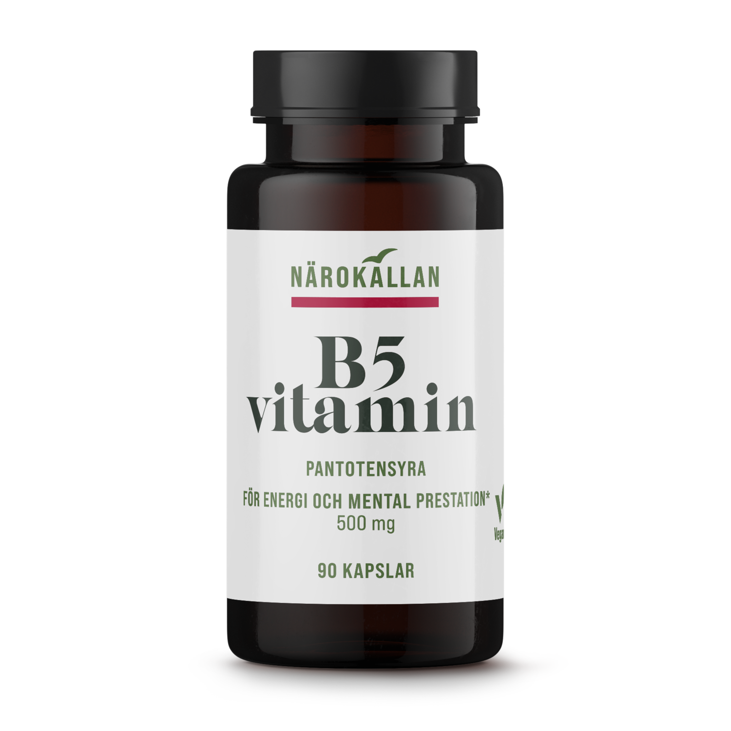 Alternativ bild 1 för Närokällan B5 500 mg 90 kapslar