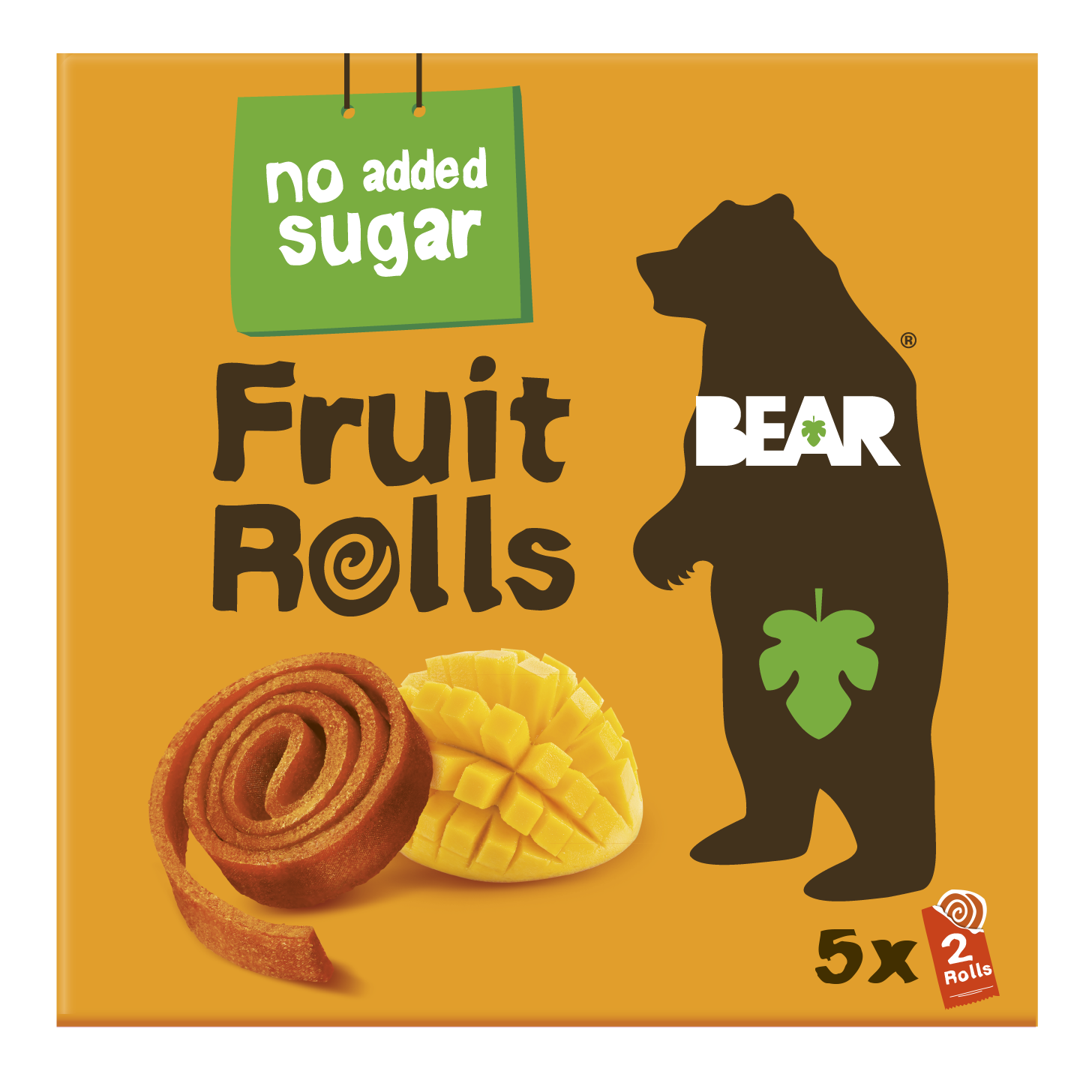 BEAR Fruit Rolls Mango Multipack 5 x 20 g
