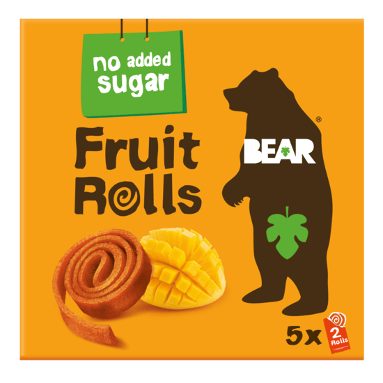 BEAR Fruit Rolls Mango Multipack 5 x 20 g