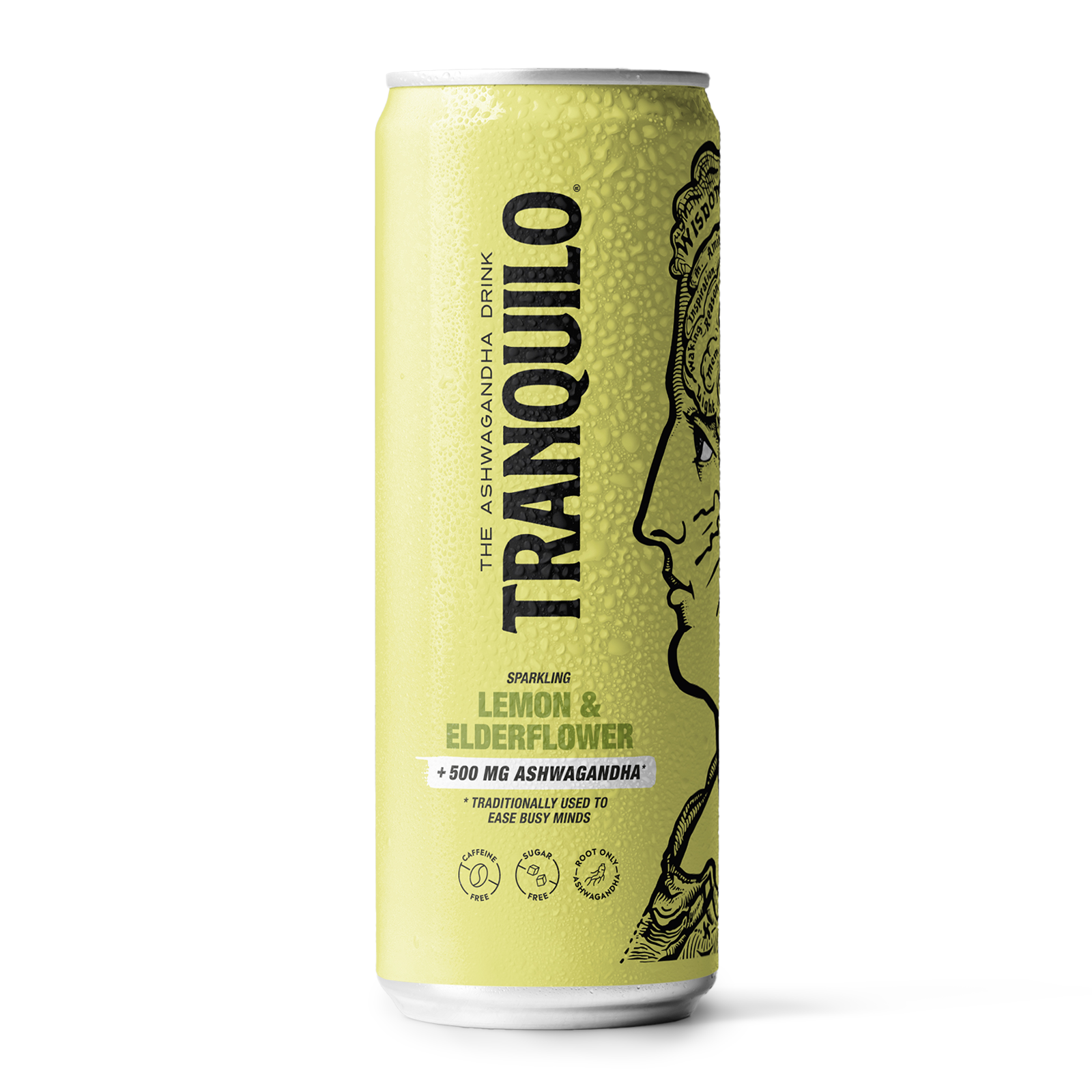 Tranquilo The Ashwagandha drink Lemon & Elderflower 330 ml