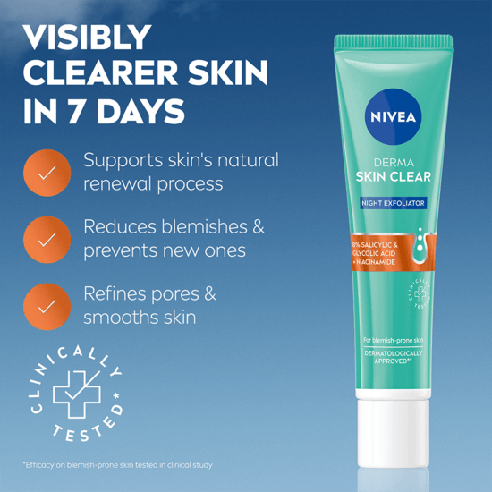 NIVEA Derma Activate Night Exfoliator 40 ml