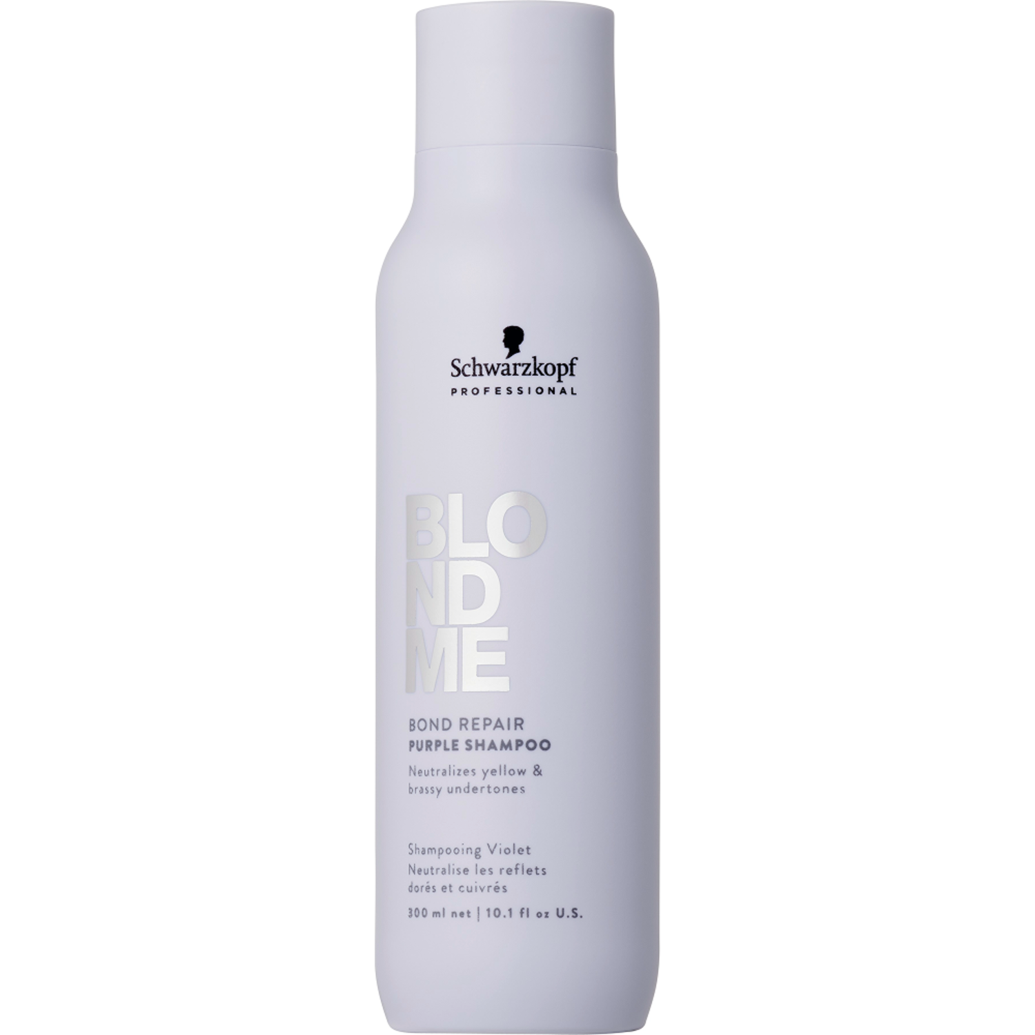 Alternativ bild 1 för Schwarzkopf Professional BLONDME Bond Repair Purple Shampoo - 300 ml