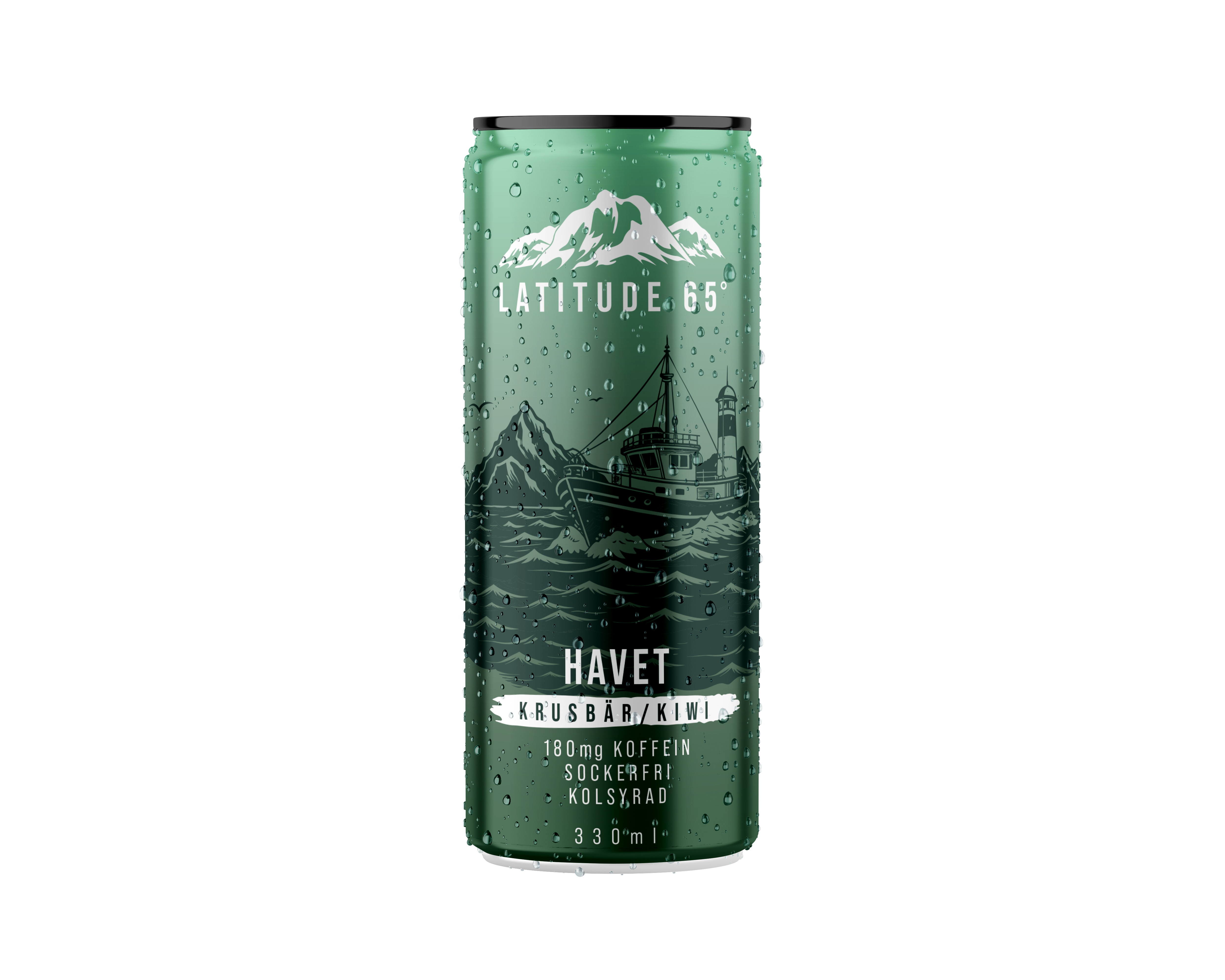 Latitude 65 Havet Krusbär/Kiwi 330 ml