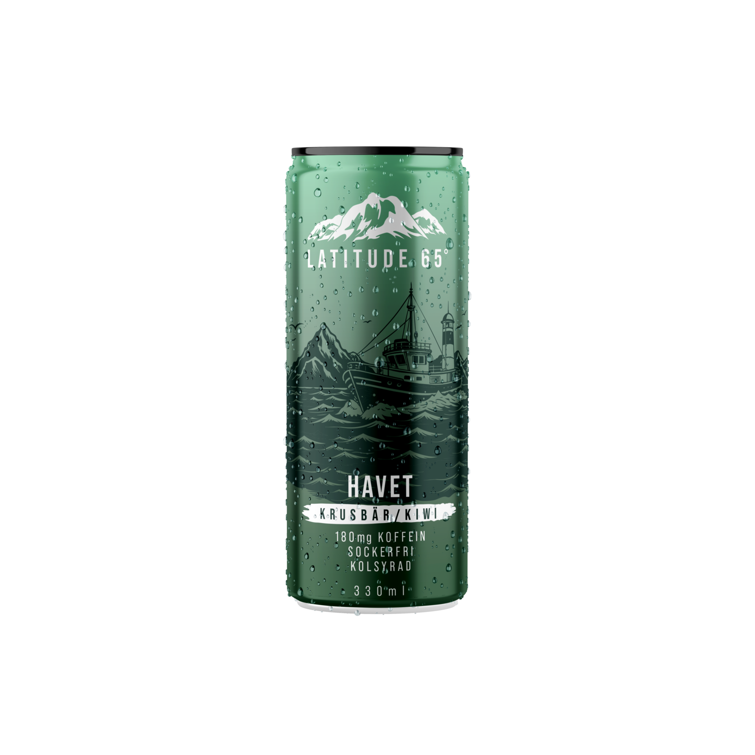 Alternativ bild 1 för Latitude 65 Havet Krusbär/Kiwi 330 ml