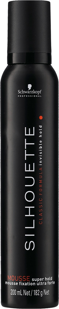 Schwarzkopf Professional Silhouette Super Hold Mousse 200 ml