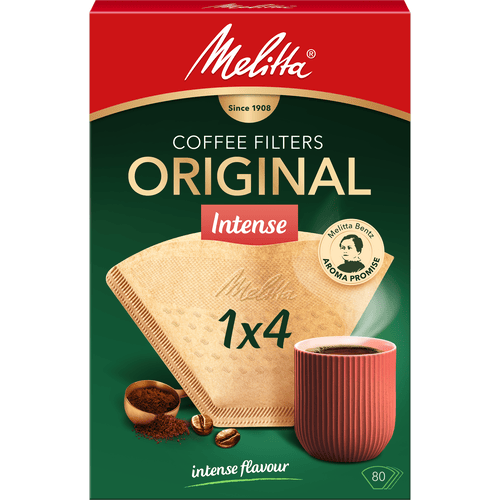 Melitta Kaffefilter Original Intense 1X4 80-pack