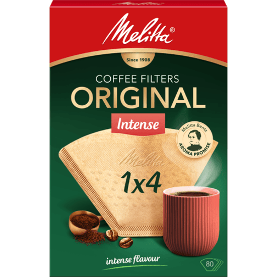 Melitta Kaffefilter Original Intense 1X4 80-pack