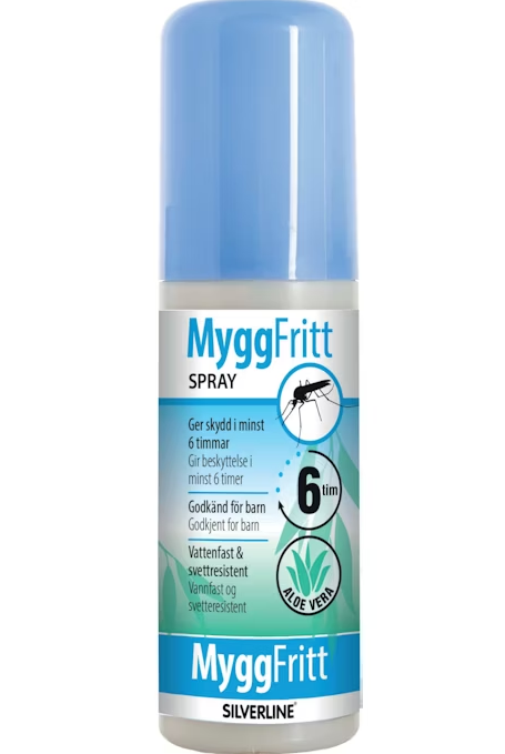 Silverline Myggmedel MyggFritt Spray 100 ml