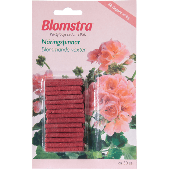 Blomstra Näringspinnar Blommande Växter 30 st