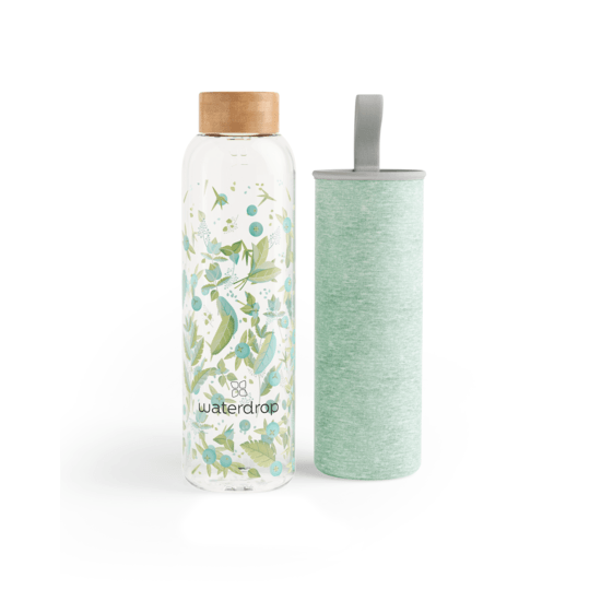 Waterdrop Bottle Glas Clean 600 ml