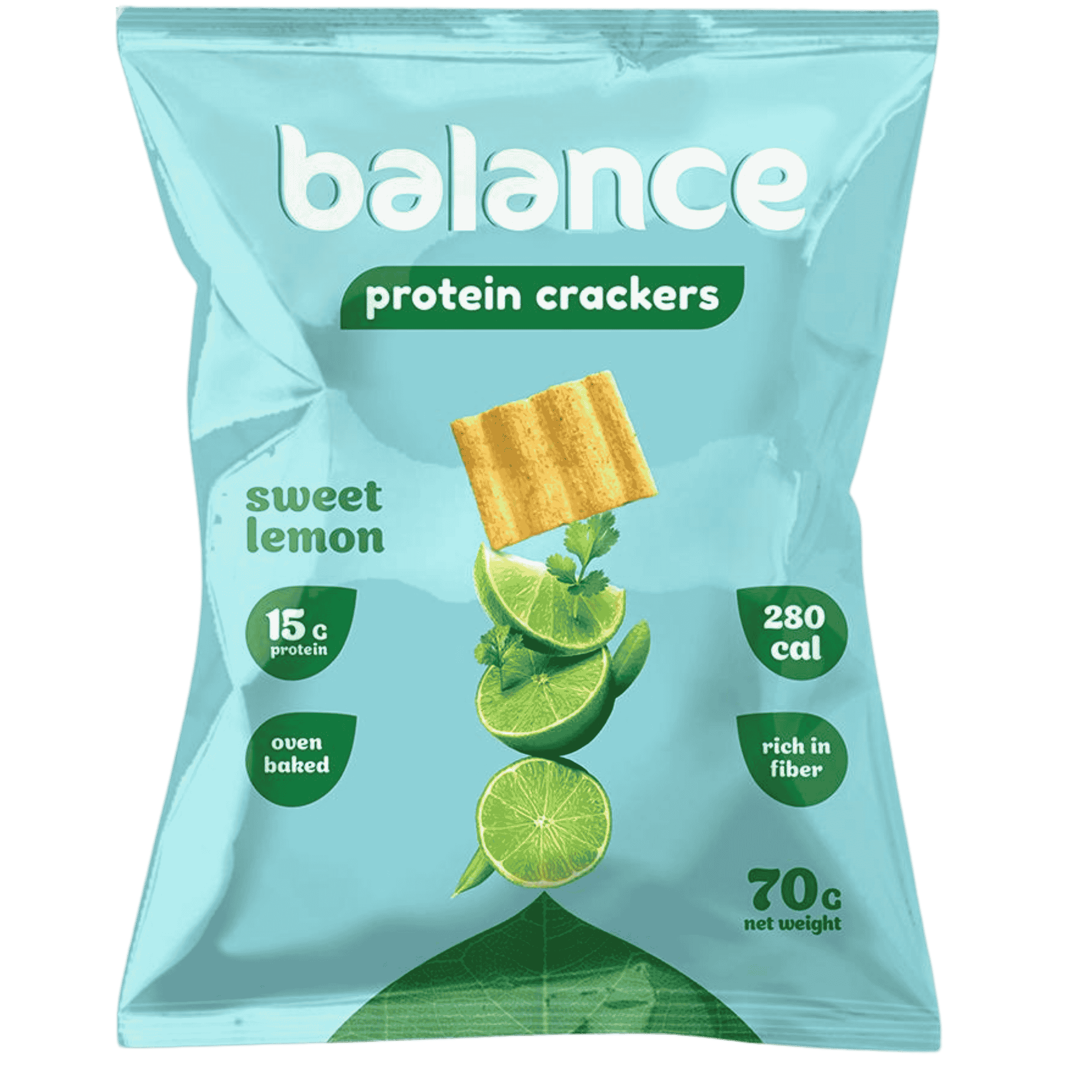 Balance Protein Cracker Sweet Lemon 70 g