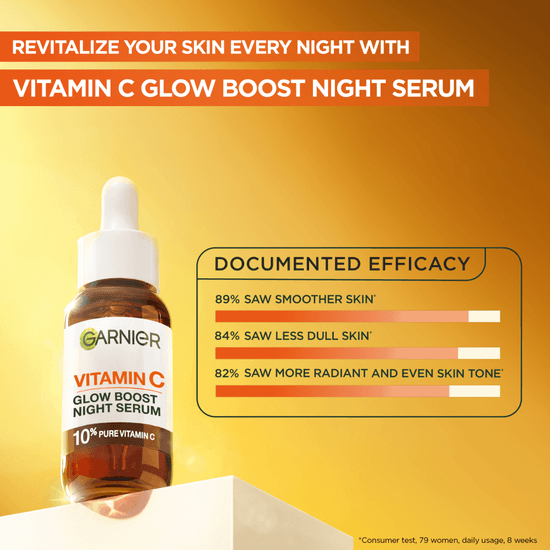 Garnier Vitamin C* Glow Boost Nattserum 30 ml