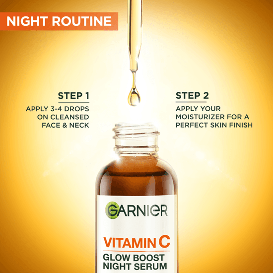 Garnier Vitamin C* Glow Boost Nattserum 30 ml