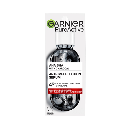 Garnier PureActive BHA Charcoal Anti-Imperfection Serum 30 ml