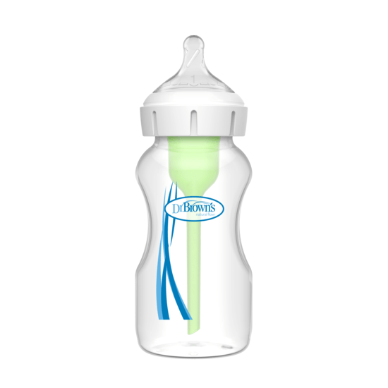 Dr Brown Wide-Neck Options + Flaska 270 ml