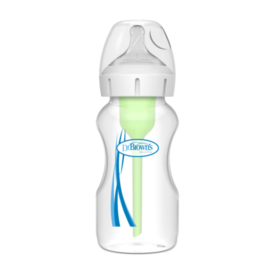Dr Brown Wide-Neck Options + Flaska 270 ml