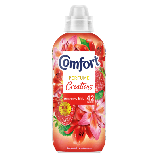 Comfort Sköljmedel Perfume Creations Strawberry & Lily 762 ml