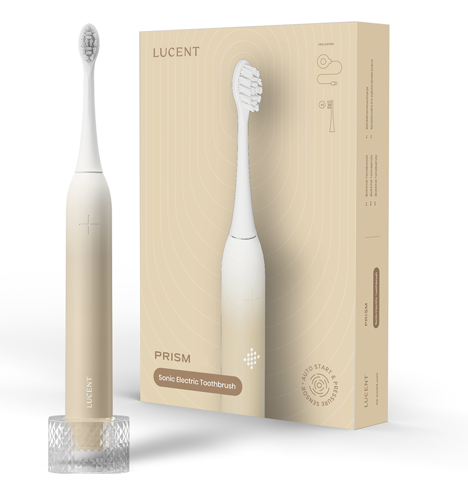 Be Lucent Prism Eltandborste Vanilla Cream