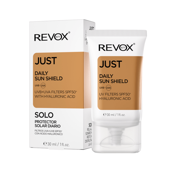 Revox B77 Just Daily Sun Shield UVA+UVB Filters SPF50+ With Hyaluronic Acid 30 ml
