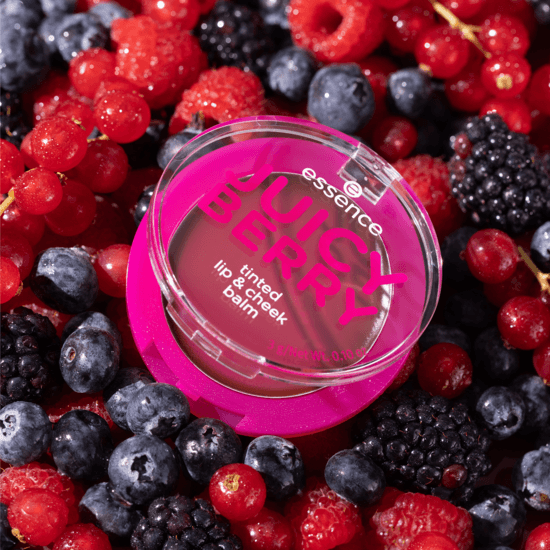 essence Juicy Berry Tinted Lip & Cheek Balm 3 g