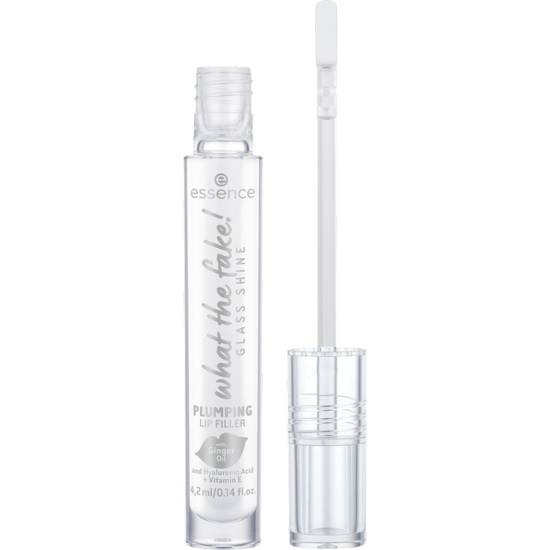 essence What the Fake! Glass Shine Plumping Lip Filler 01 Oh so Glassy! 4,2 ml