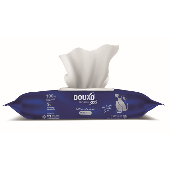 DOUXO Skin & Coat Spa Ultra-safe Multipurpose Våtservetter 100 st
