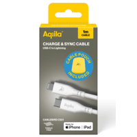 Aqiila Cablebird Kabel USB-C till Lightning 60W Silikon 1 m