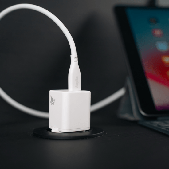 Aqiila Cablebird Kabel USB-C till Lightning 60W Silikon 1 m