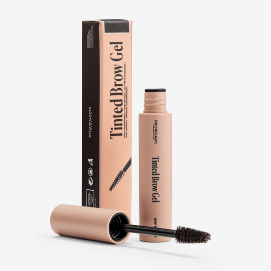 Browgame Cosmetics Brow Macara Tinted Deep Brown 6 g