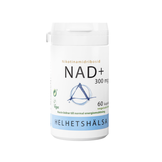 Helhetshälsa NAD+ 300 mg 60 kapslar