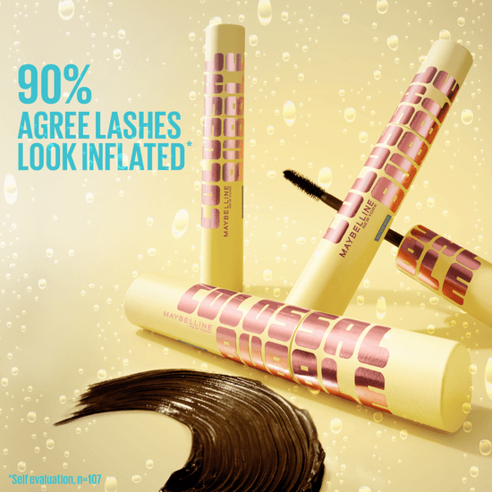 Maybelline New York The Colossal Bubble Vattenfast Mascara Black 8,8 ml