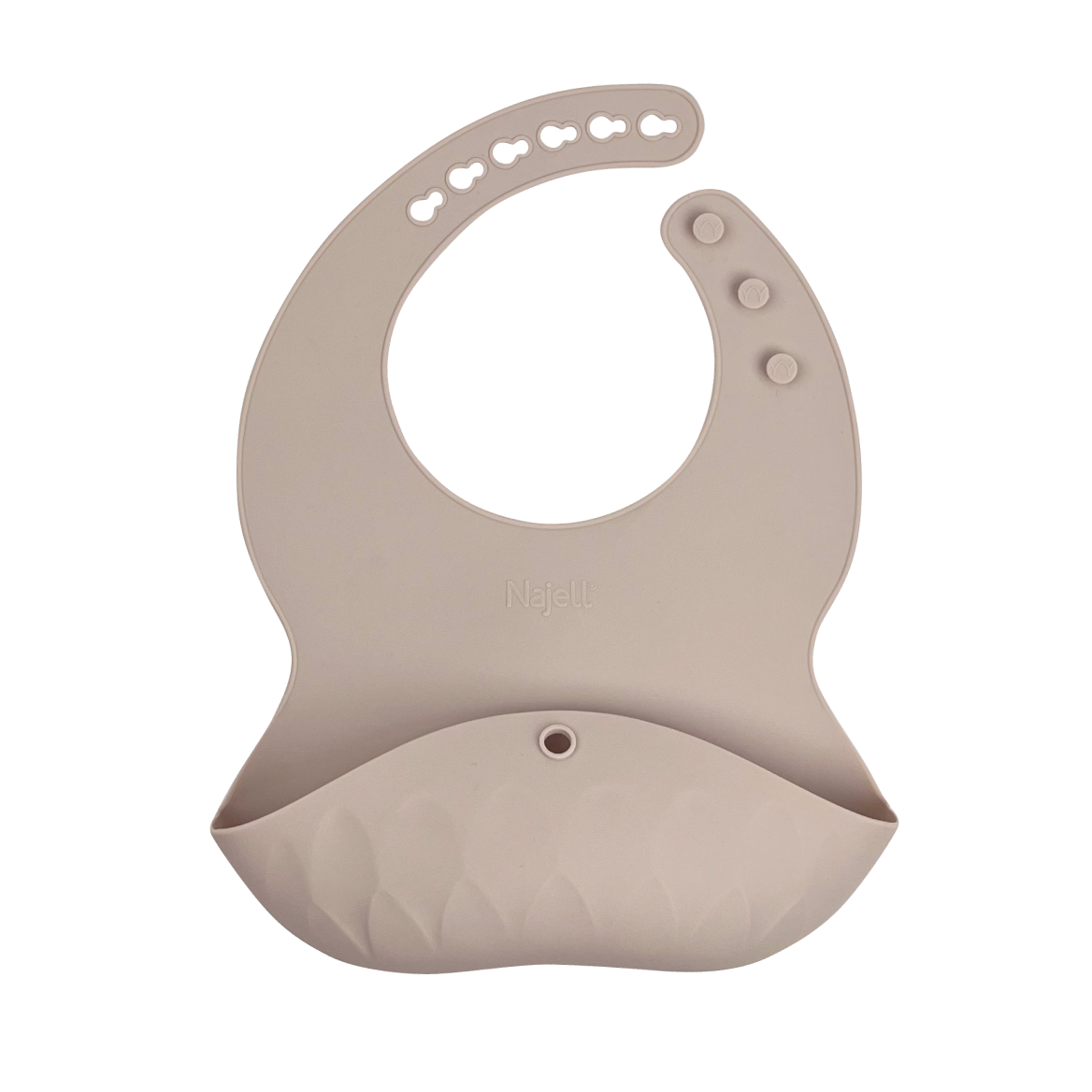 Najell Silicone Bib Dune Beige