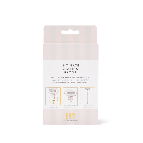 DeoDoc Intimate Shaving Razor White