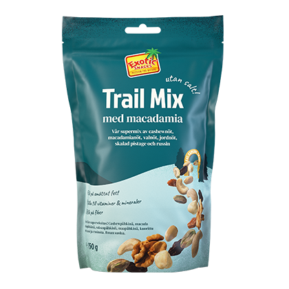 Exotic Snacks Trailmix Macadamia 150 g