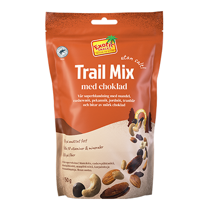 Exotic Snacks Trailmix Choklad 150 g