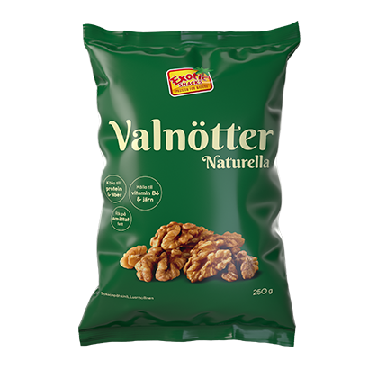 Exotic Snacks Valnötter Naturella 250 g