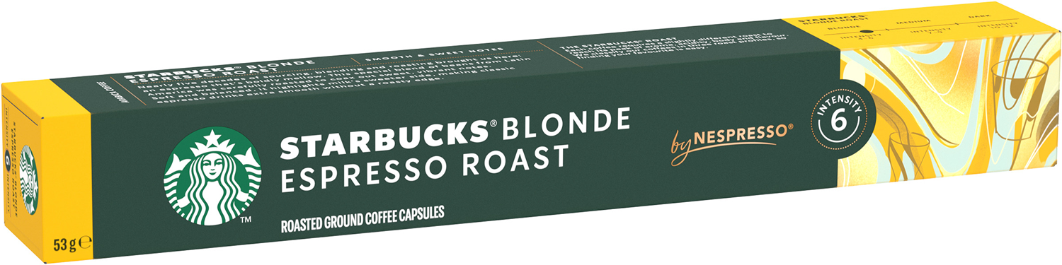 Starbucks by Nespresso Espresso Blonde 10 kapslar