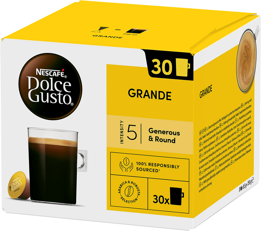 NESCAFÉ Dolce Gusto Grande 30 kapslar