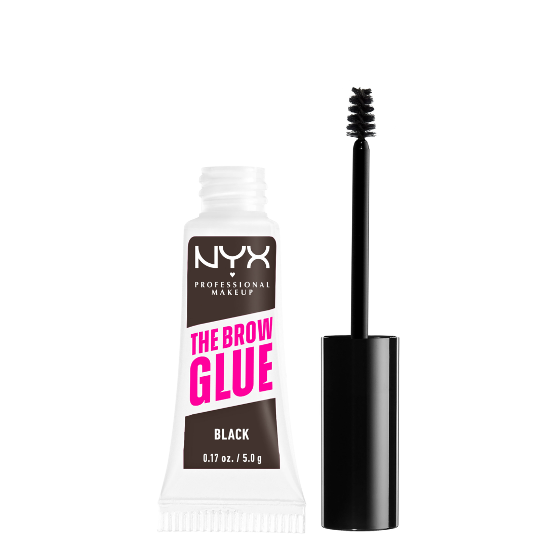 NYX Professional Makeup The Brow Glue Instant Brow Styler 05 Black 5 g