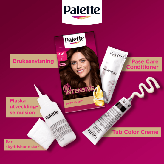 Palette Intensive Creme Coloration 4-6 Moccabrun