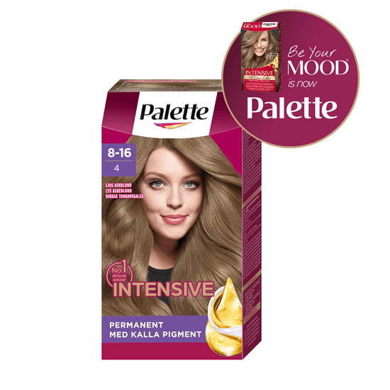 Palette Intensive Creme Coloration 8-16 Ljus Askblond
