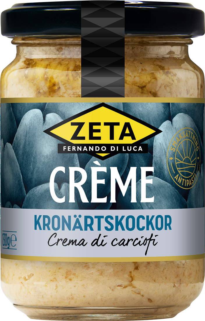 Zeta Crème av kronärtskockor 130 g