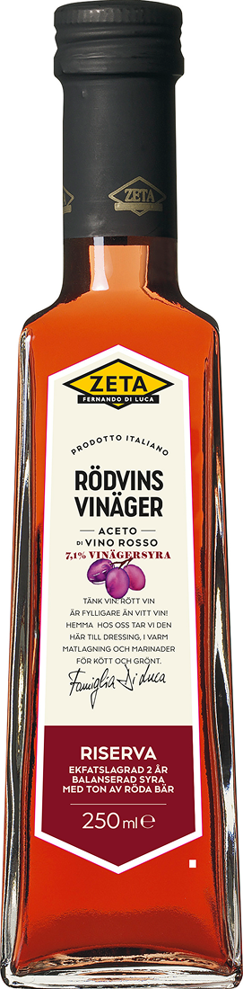 Zeta Rödvinsvinäger 250 ml