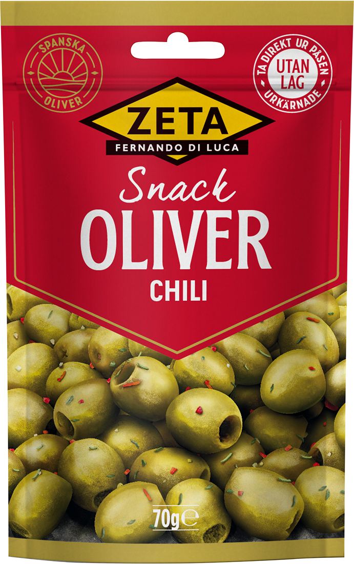 Zeta Snack-Oliver Chili 70 g