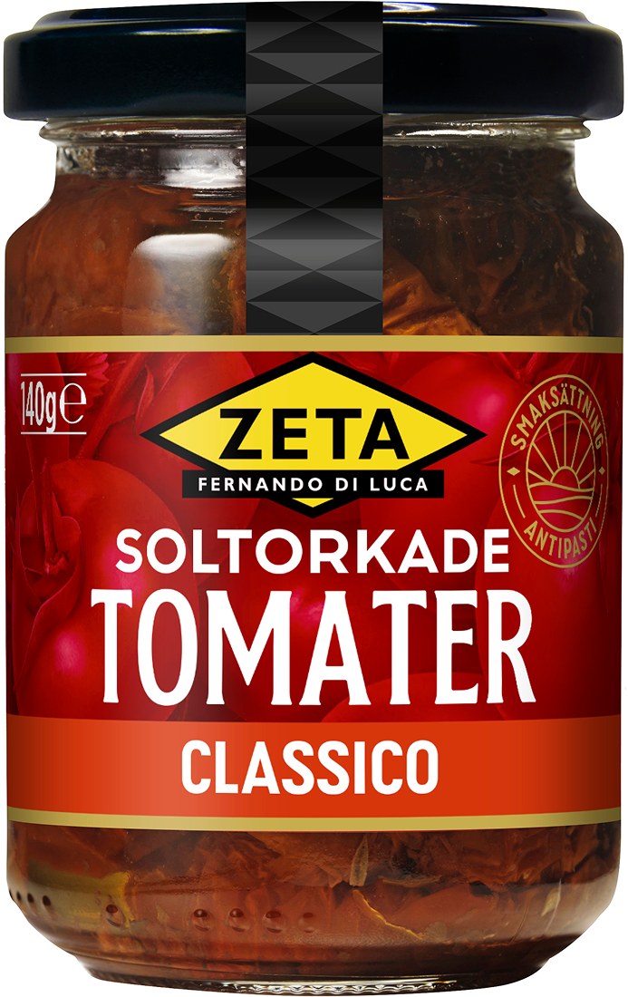 Zeta Soltorkade Tomater Classico 200 g