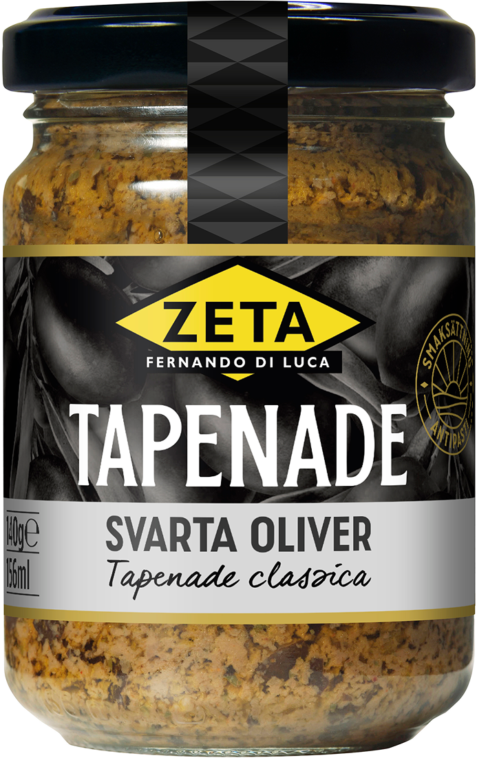 Zeta Tapenade av Svarta oliver 140 g