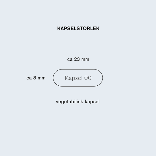 Holistic Taurin 500 mg 90 kapslar