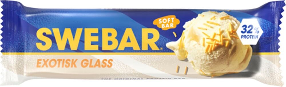 Swebar Proteinbar Exotisk Glass 55 g