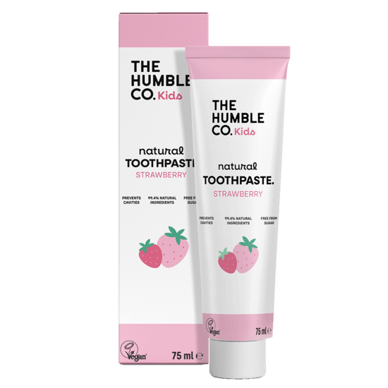 Humble Tandkräm Kids Strawberry Cosmos Natural 75 ml