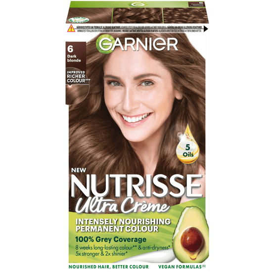 Garnier Nutrisse Ultra Créme Permanent Hårfärg 6 Dark Blonde